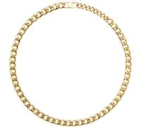 COLLANA BLOCK CHAIN IN ACCIAIO IP GOLD UOMO BREIL