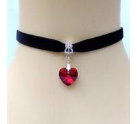 Collana Choker da DONNA con pendente ciondolo Cuore Girocollo Vintage