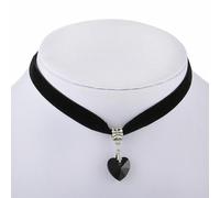 Collana Choker da DONNA con pendente ciondolo Cuore Girocollo Vintage