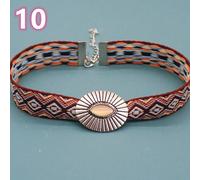 Collana Choker Etnica Retro In Metallo Jacquard Con Design Indiano Gioielli Boho