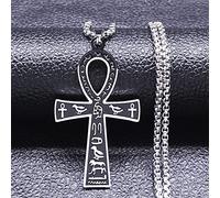 Collana Ciondolo Egiziano Chiave della Vita Collane per Donna Uomo Mitologia Simbolo Collana a Catena Gioielli Gioielli Maschili Gioielli Regali di Compleanno per Donne Uomini