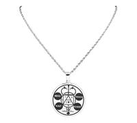 Collana cittadino vetriolo Collana alchemica Uomini Donne colorano alchimia amuleto Kabbalah Talisman collane gioielleria Gioielli di Compleanno Regali