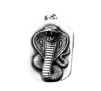 Collana classica con pendente di cobra animale Punk Re Serpente L -550P