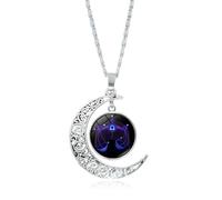 Collana Con 12 Costellazioni Che Si Illuminano Al Buio Per Donne Ciondolo Con Segno Zodiacale Della Luna Cava Collane Con Astrologia Oroscopo Costellazione Regalo Di Compleanno Per Uomo Bilancia