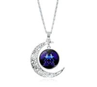 Collana Con 12 Costellazioni Che Si Illuminano Al Buio Per Donne Ciondolo Con Segno Zodiacale Della Luna Cava Collane Con Astrologia Oroscopo Costellazione Regalo Di Compleanno Per Uomo Gemelli
