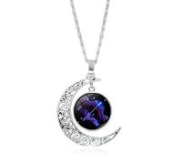 Collana Con 12 Costellazioni Che Si Illuminano Al Buio Per Donne Ciondolo Con Segno Zodiacale Della Luna Cava Collane Con Astrologia Oroscopo Costellazione Regalo Di Compleanno Per Uomo Sagittario