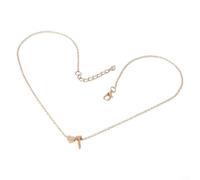 Collana con 26 lettere in acciaio inossidabile, un unico per amore e amicizia (KC oro Y)