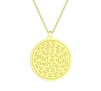 Collana con 72 nomi del dio Mosè, accessori squisiti per uomini e donne
