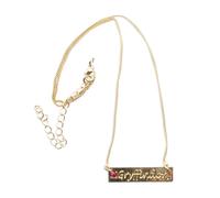 Collana Con Bar Script Di Gryffindor Di Harry Potter Con Pietra