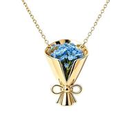 Collana Con Bouquet Di Fiori Gioielli Piccoli Ed Eleganti
