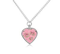 Collana con ciondolo a forma di bulldog Boston, con ciondolo a forma di cuore, per ceneri, collana commemorativa per animali domestici