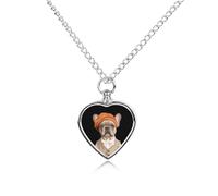 Collana con ciondolo a forma di bulldog francese, per ceneri di animali domestici, regalo per cani e gatti
