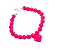Collana con ciondolo a forma di cuore alla moda, ornamento per la donna moderna alla ricerca di eleganza e stili alla moda, Misura unica, come descritto, come descritto