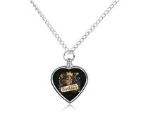 Collana con ciondolo a forma di cuore con scritta "It's My Birthday", con ciondolo a forma di cuore per ceneri, collana commemorativa per animali domestici