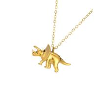 Collana con ciondolo a forma di dinosauro, gioielli per bambini, stile hip hop, alla moda, per ragazzi e ragazze, gioielli ispirati alla fauna selvatica, Misura unica, come descritto, come descritto