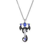 Collana Con Ciondolo A Forma Di Drago - Collana Con Ciondolo, Gioielli Con Ciondollo A Forma Di Drago Gotico, Accessorio Alla In Stile Punk, Ornamento Per Copricapo Di Un'antica Creatura Mitica