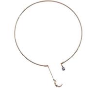 Collana con ciondolo a forma di luna, per San Valentino, anniversario di matrimonio, regalo per donne e bambini