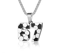 Collana con ciondolo a forma di numero 67 Six Seven, da donna e da uomo, con ciondolo a forma di maglia da calcio con ciondolo personalizzato con maglia
