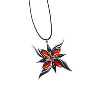 Collana con ciondolo a forma di servo alla moda, in metallo, ornamento unico, struttura in lega, per appassionati di anime e collezionisti, decorazione zaino, Misura unica, come descritto, come