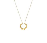 Collana con ciondolo a forma di stella, luna e fiore, da donna, semplice, alla clavicola, accessori alla moda, adatta per l'uso quotidiano, adjustable, Zirconia cubica