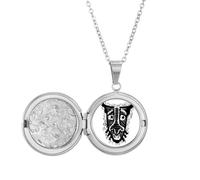 Collana con ciondolo a forma di totem del sacrificio indiano, ideale come regalo di compleanno