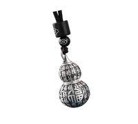 Collana con ciondolo a forma di zucca simbolica con corpo cavo in lega