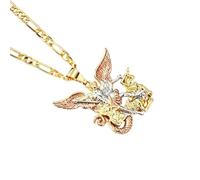 Collana Con Ciondolo A Tema Angelo Accessorio Decorativo Elegante In Rame