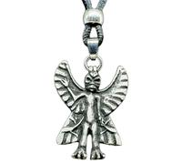 Collana con ciondolo demone Pazuzu Baal re assiro icona occulta gioielli...