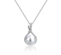 Collana con Ciondolo di Perle Imitazione da Donna estetica Novel Design Accessori da Sposa da Sposa Regalo per Feste Gioielli alla Moda