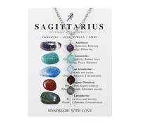 Collana Con Ciondolo Di Perline Di Cristallo Naturale Per Donna E Uomo, Collana Con 12 Costellazioni Dell'Oroscopo E Dello Zodiaco, Catena Lariat, Gioielli Con Pietre Preziose, Regalo Di Compleanno