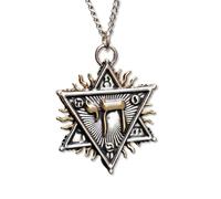 Collana con ciondolo Figura di Salomone Prosperità spirituale Mistica...