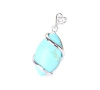 Collana Con Ciondolo In Cristallo Vintage Per Donna E Uomo, Collana Con Ciondolo A Goccia In Stile Marquise, Pietra Preziosa Curativa Cabochon, Energia, Gioielli Spirituali, Regali, 18 Pollici, Turc