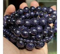 Collana con ciondolo in pietra naturale perline 4 6 8 10 mm Jaspers perline per la creazione di gioielli fai da te braccialetto collana (colore: cristallo Mu, dimensioni: 8 mm da 45 a 46 pezzi)