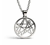 Collana con ciondolo Necronomicon Book of the Dead Sigil gioielli occulti e s...