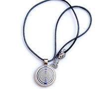 Collana Con Ciondolo Oscillatore Multi-onda A Bobina Di Rame, Antenna A Campo Magnetico In Rame Puro, Ciondolo Rotondo Da 2,5 Cm Con Cordino Regolabile Da 50 Cm, Ideale Per Luso Quotidiano, La