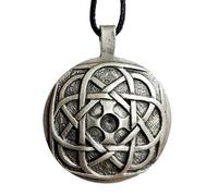 Collana con ciondolo Tomitain celtico peltro simbolo astrale universale...