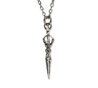 Collana con ciondolo Vajra protezione Dorje dio tibetano Sakra Kila...
