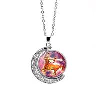 Collana Con Ciondolo Zodiacale Luminoso Luna Rotante A Doppia Faccia 12 Costellazioni Oroscopo Collane Delicate E Luminose Per Uomini E Donne Gioielli Per Il Compleanno Regalo Di Coppia Sagittario