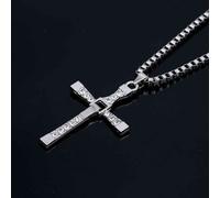 Collana con Croce da Uomo Domenic Toretto Fast and furious catena di Vin Diesel