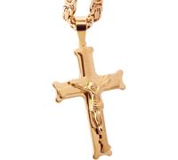 Collana con Croce JC - 38714 - Oro / 70cm