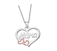 Collana Con Cuori Lotus Argento Mama LP1812-1/1 Donna 925 Argento JLP1812-1-1