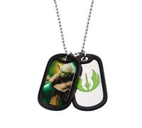 Collana Con Dog Tags Doppie Di Yoda Di Star Wars