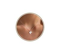 Collana con iniziale per la perdita dei cani, per donne, amanti degli animali domestici, placcata in oro 14 carati, con lettera A-Z, per la perdita di cani, per la mamma e la mamma, per la festa della