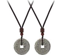 Collana con monete Feng Shui, collana con moneta portafortuna cinese, collana Feng Shui per ricchezza, buona fortuna, collana con ciondolo Feng Shui, per migliorare la fortuna e la fortuna familiare,