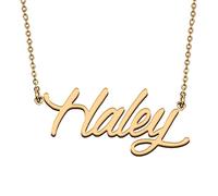 Collana con nome Haley fatta unica per i miei amici come regalo di compleanno