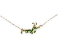 Collana Con Pendente Alligatore Di Marvel Studios Loki Con Catena D'Oro