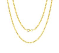 Collana Con Pendente In Oro Giallo 10K, Catena Byzantine Da 2,5Mm, 16"-26"
