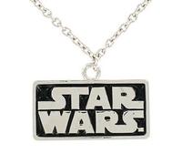 Collana Con Pendente Logo Di STAR WARS 18"