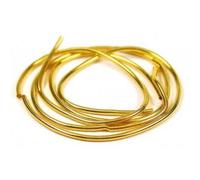 Collana Con Perle E Chiusura In Filo Francese Gimp Buillon Dorato Grande - FN16