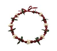 Collana con perline a forma di noce e conchiglia, regolabile, per feste a tema e decorazione della casa, delicata sulla pelle, gioiello per festival, One Size, come descritto, come descritto